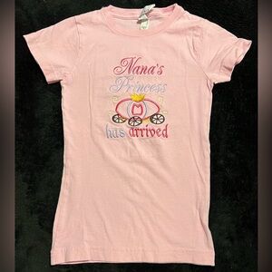 NWOT Little girl Nana’s Princess Tshirt
